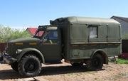 Автомобиль ГАЗ-63 c кунгом.