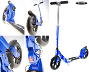 Двухколесный городской самокат Micro Flex 200mm BLUE (до 100кг.)