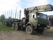 Продается лесовоз КаМаз 43101 с гидроманипулятором ЙОНЗЕРЕД,  вылет стр