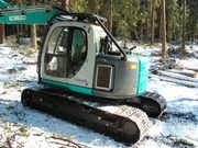 Экскаватор  KOBELCO 135SRLC (лесарубкa)
