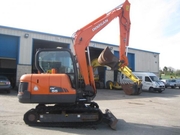 2008 Doosan DX55 мини-экскаватор