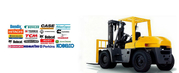 Запчасти к двигателям таких марок Nissan,  Cummins,  Mitsubishi,  Komatsu