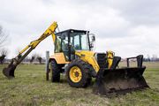 Экскаватор-погрузчик Fermec MF 965 860 JCB 3CX 4cx на равных колесах