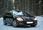 Прокат авто с водителем в Минске. Mercedes W221 S550 Long.