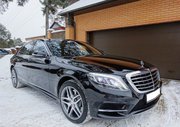 Аренда авто с водителем в Минске. Mercedes W222 S500 Long.